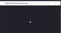 Desktop Screenshot of eljinetemexicanrestaurant.com