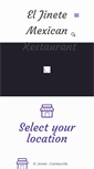 Mobile Screenshot of eljinetemexicanrestaurant.com